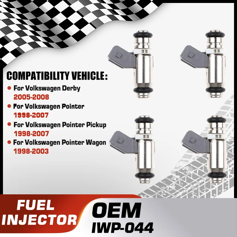 For Volkswagen Derby 2005-2008 Volkswagen Pointer Volkswagen Pointer Pickup 1998-2007 VW Pointer Wagon 1998-2003 Fuel Injectors
For Volkswagen Derby 2005-2008 Volkswagen Pointer Volkswagen Pointer Pickup 1998-2007 VW Pointer Wagon 1998-2003 Fuel Injectors