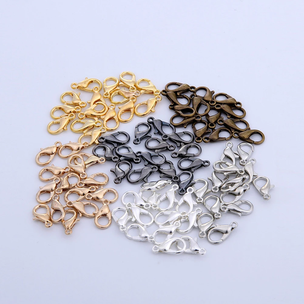 100 Pcs Lobster Buckle Jewelry Clasps for Jewellery Clips Diy Necklace Chain Finding Findings Bracelet Fastener Pendant
100 Pcs Lobster Buckle Jewelry Clasps for Jewellery Clips Diy Necklace Chain Finding Findings Bracelet Fastener Pendant