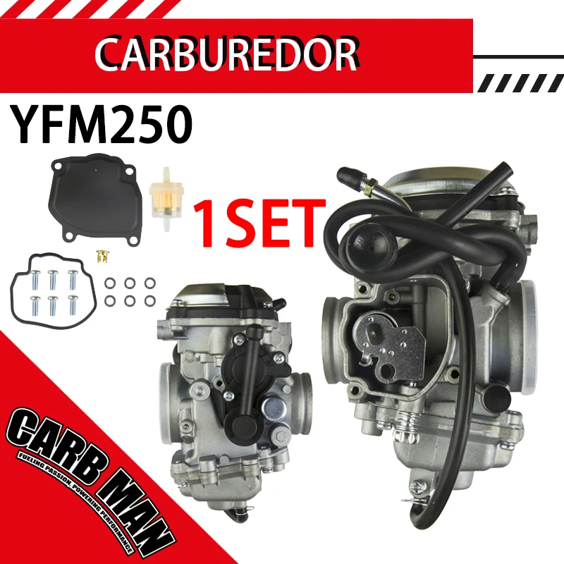YFM250 1999-2004 Motorcycle Carburetor For Yamaha Bear250 Tracker 250 2WD Bear Tracker YFM350 YFM350FW YFM350X 4X4 ATV Quad
YFM250 1999-2004 Motorcycle Carburetor For Yamaha Bear250 Tracker 250 2WD Bear Tracker YFM350 YFM350FW YFM350X 4X4 ATV Quad