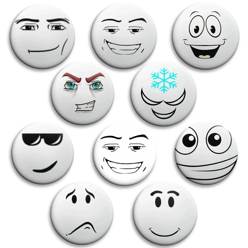 Man Face Winning Smile Funny Pattern Badge Brooch, Women Lapel Pin, Clothing Accessories, Bag Decoration, Unique Gift for Friend
Man Face Winning Smile Funny Pattern Badge Brooch, Women Lapel Pin, Clothing Accessories, Bag Decoration, Unique Gift for Friend