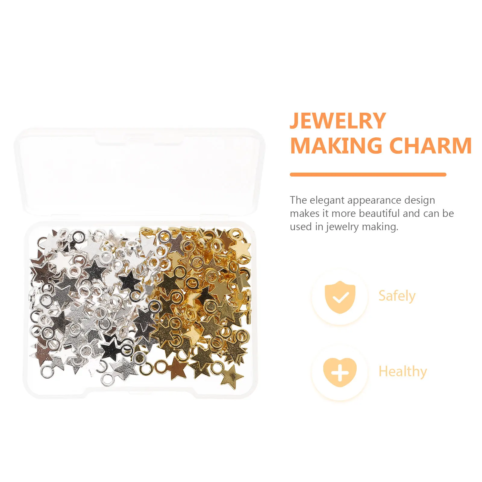 160 шт. металлических подвесок-звездочек для изготовления украшений, полуфабрикаты для рукоделия, аксессуары для DIY-бижутерии
160 шт. металлических подвесок-звездочек для изготовления украшений, полуфабрикаты для рукоделия, аксессуары для DIY-бижутерии