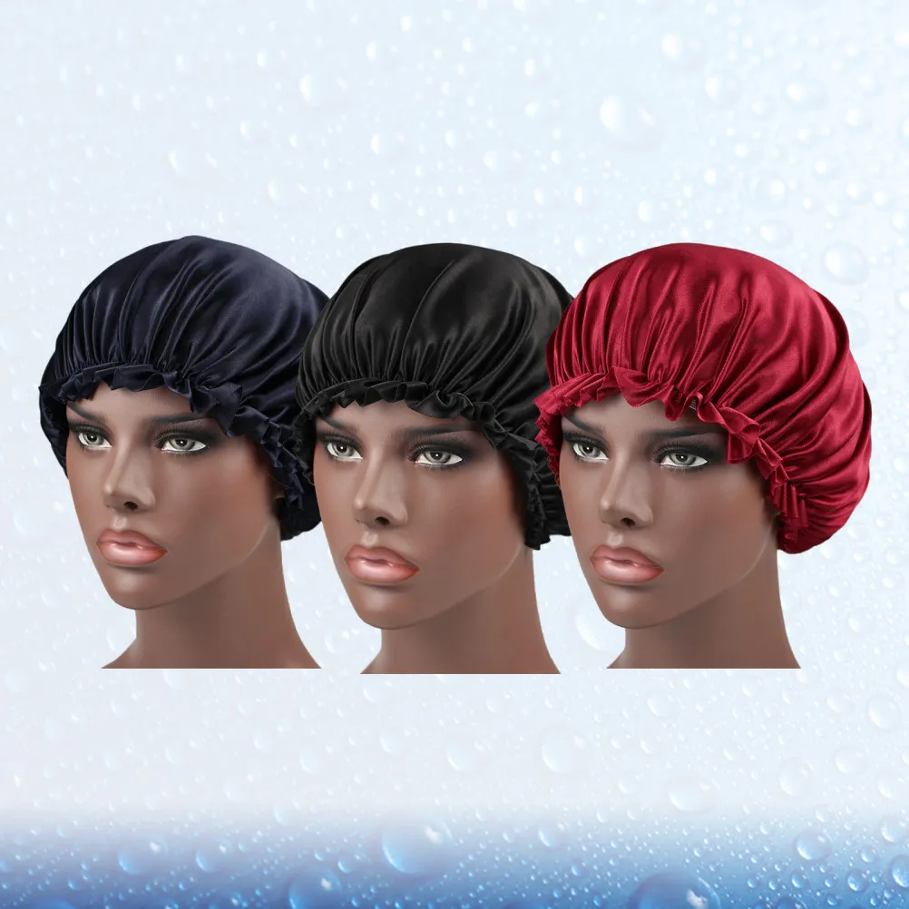 3Pcs Sleeping Cap Chemotherapy Satin Hair Protector Lace Bonnet Women Red Black Navy Lace Sleeping Cap
3Pcs Sleeping Cap Chemotherapy Satin Hair Protector Lace Bonnet Women Red Black Navy Lace Sleeping Cap