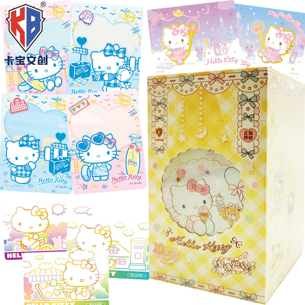 Kabao Original Hello Kitty Collection Cards Roaming Spring Scenery Exquisite and Cute Anime Cartoon Star Cards Fan Favorite Gift 
Kabao Original Hello Kitty Collection Cards Roaming Spring Scenery Exquisite and Cute Anime Cartoon Star Cards Fan Favorite Gift