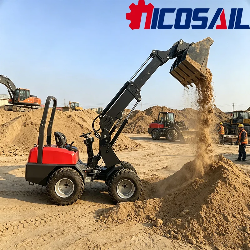 HighQuality 918 Telescopic Loader, New version meets CE EPA standards, customizable for outdoor loading and material moving jobs
HighQuality 918 Telescopic Loader, New version meets CE EPA standards, customizable for outdoor loading and material moving jobs