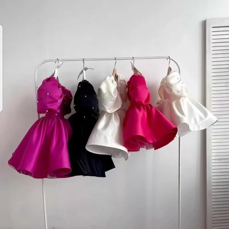 Luxury Dresses For Children Pink Satin Princess Dress For Girls Piano Performance Formal Prom Party Birthday Wedding Puffy Gown
Luxury Dresses For Children Pink Satin Princess Dress For Girls Piano Performance Formal Prom Party Birthday Wedding Puffy Gown