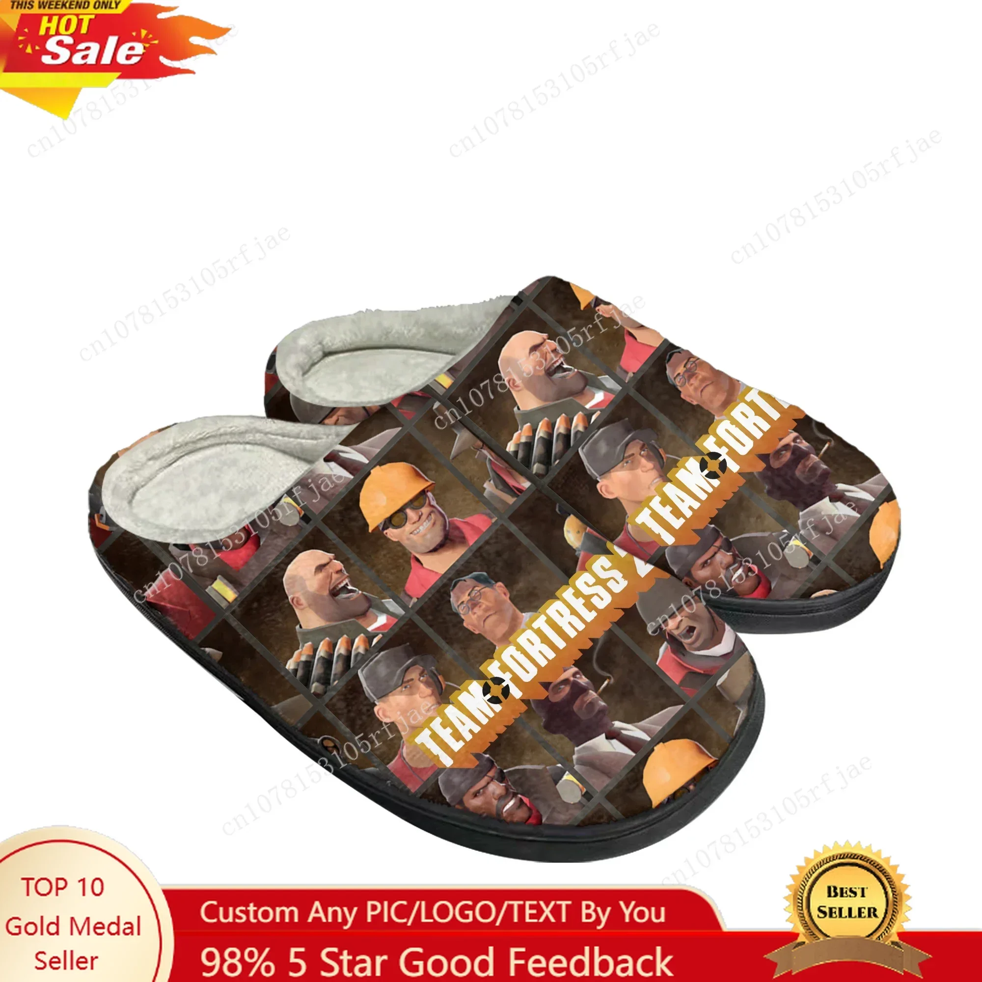 Team Fortress 2 Home Cotton Slippers Mens Womens Cartoon Game Plush Bedroom Casual Fashion Keep Warm Shoes Tailor Made Slipper
Team Fortress 2 Home Cotton Slippers Mens Womens Cartoon Game Plush Bedroom Casual Fashion Keep Warm Shoes Tailor Made Slipper