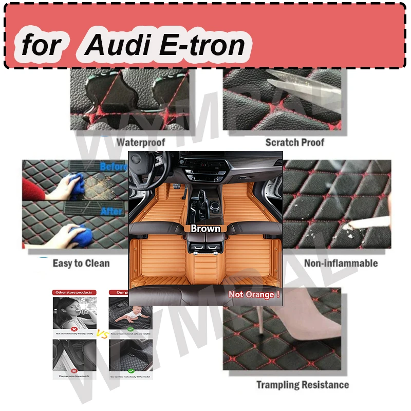 Автомобильные коврики LUXURY для Audi E-tron 2018 ~ 2022 Роскошный прочный коврик
Автомобильные коврики LUXURY для Audi E-tron 2018 ~ 2022 Роскошный прочный коврик
