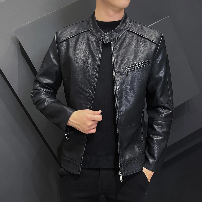 Men Fleece Brand Biker Leather Jacket New Winter Men's Leather Jacket Coat Male Retro Streetwear Thicken Leather Bomber Jacket
Men Fleece Brand Biker Leather Jacket New Winter Men's Leather Jacket Coat Male Retro Streetwear Thicken Leather Bomber Jacket