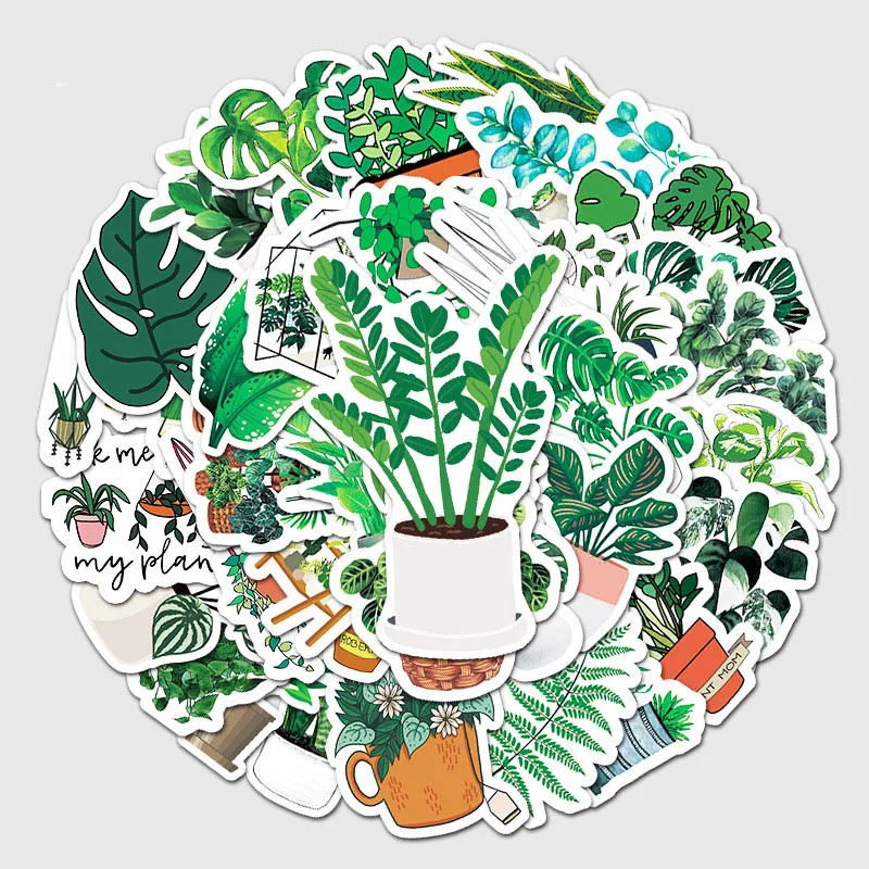 50PCS Aesthetic Green Plant Cartoon Stickers, Ins Style Graffiti Decor for Scrapbook, Travel & Outdoor
50PCS Aesthetic Green Plant Cartoon Stickers, Ins Style Graffiti Decor for Scrapbook, Travel & Outdoor
