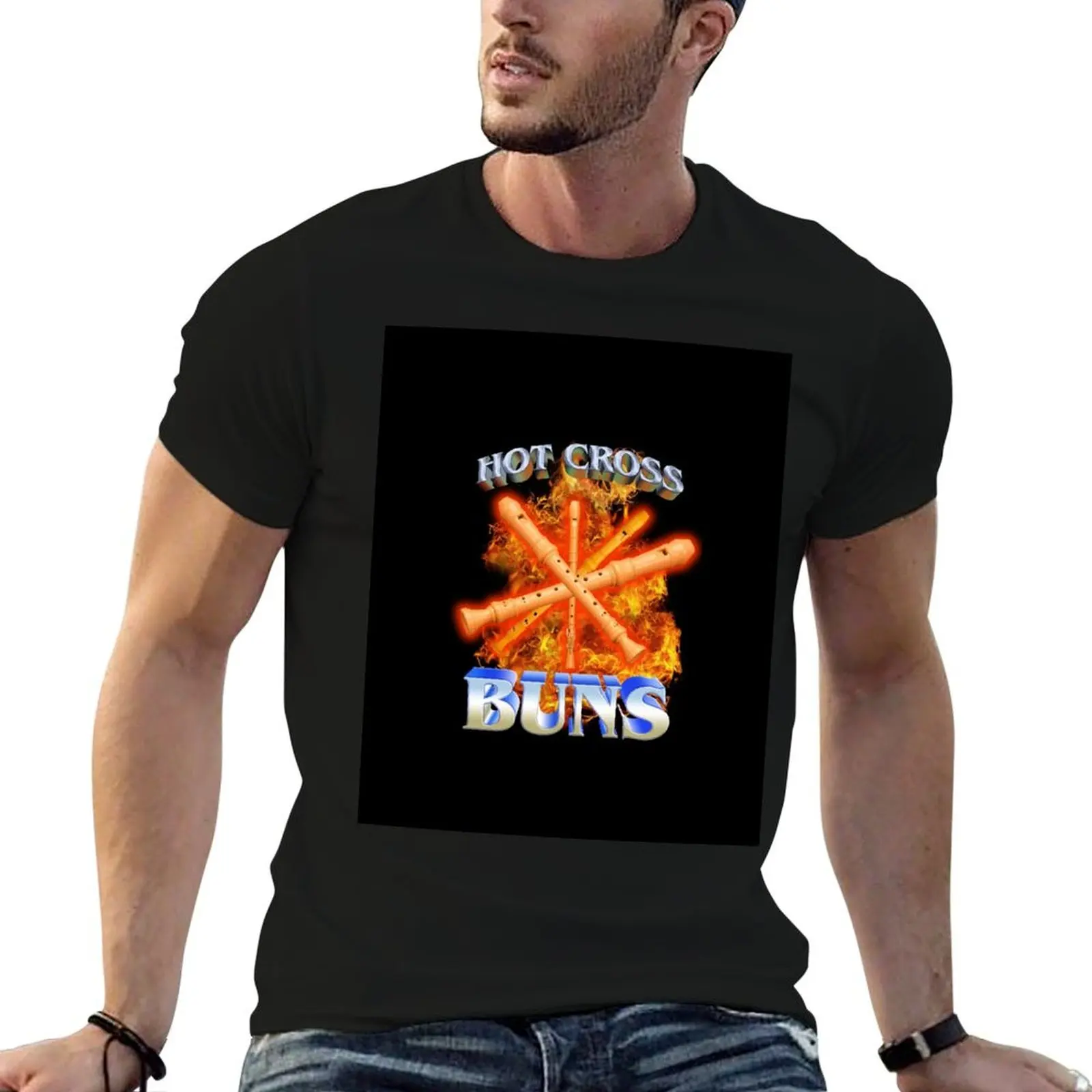 Hot Cross Buns Apparel T-Shirt anime summer clothes workout shirts for men
Hot Cross Buns Apparel T-Shirt anime summer clothes workout shirts for men