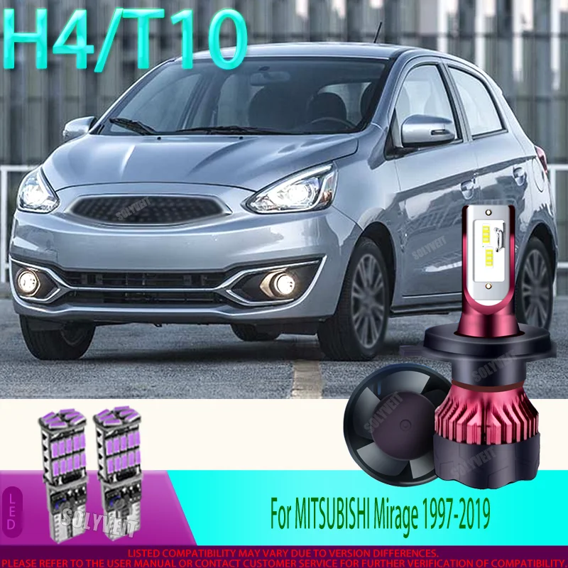 the H4 Socket 9003 LED Car Headlight High Low Beam Bulb Kit For MITSUBISHI Mirage 1997 1998 1999 2000 2001 2002 2003-2019
the H4 Socket 9003 LED Car Headlight High Low Beam Bulb Kit For MITSUBISHI Mirage 1997 1998 1999 2000 2001 2002 2003-2019