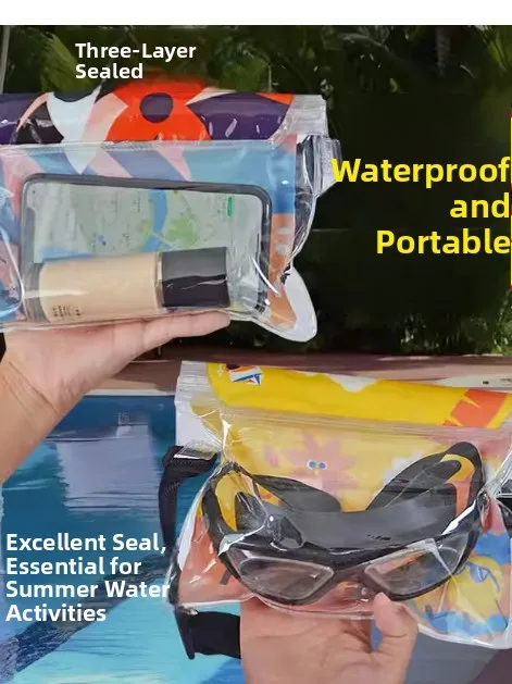 Large Size Waterproof Phone Bag Touch Screen Swimming Self Sealing Bag Outdoor Beach Dive Drifting Storage Bag Protective Cover
Large Size Waterproof Phone Bag Touch Screen Swimming Self Sealing Bag Outdoor Beach Dive Drifting Storage Bag Protective Cover