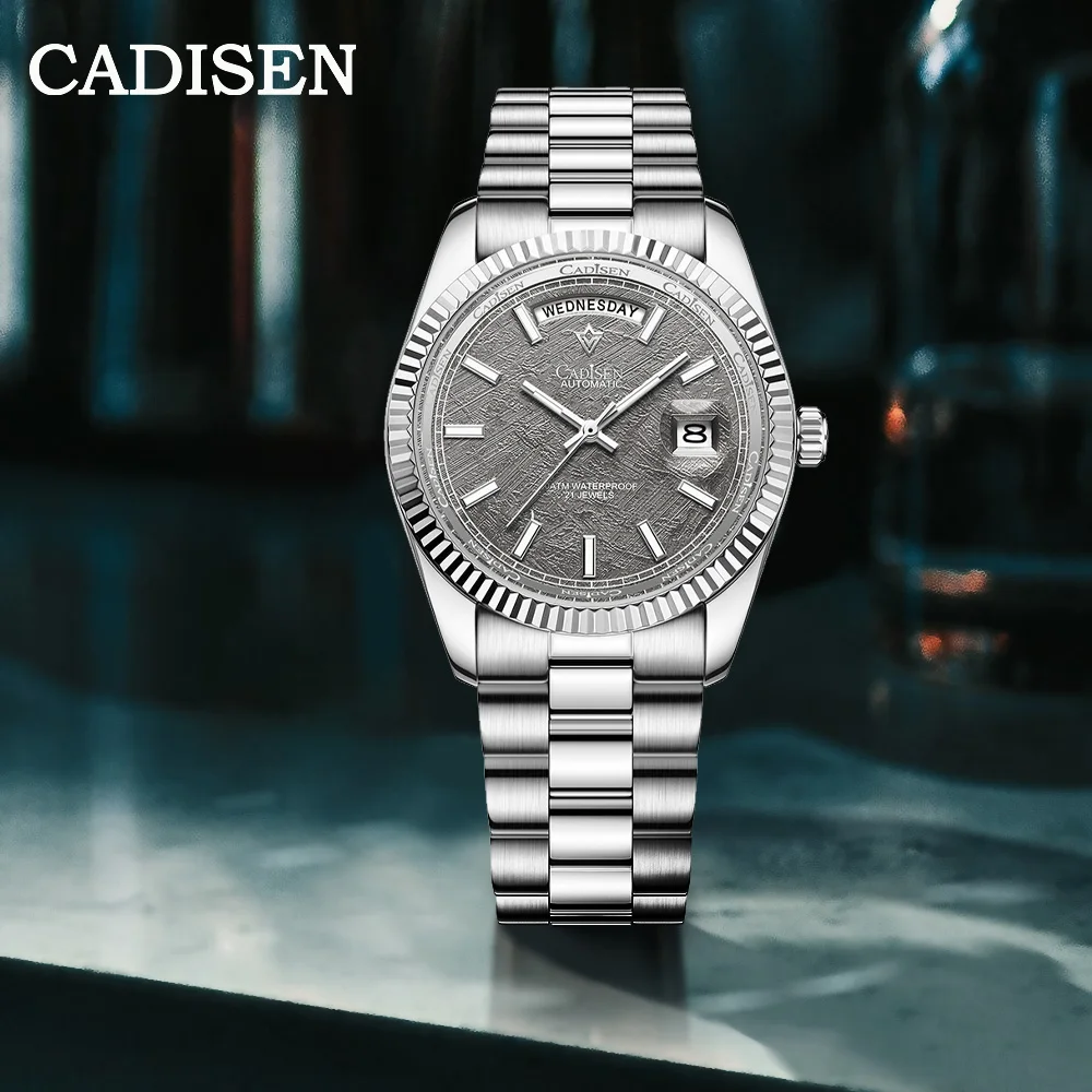 2026 Cadisen мужские ретро механические автоматические часы топ AR с сапфировым стеклом MIYOTA8285 модные мужские часы из нержавеющей стали с календарем 100 м
2026 Cadisen мужские ретро механические автоматические часы топ AR с сапфировым стеклом MIYOTA8285 модные мужские часы из нержавеющей стали с календарем 100 м
