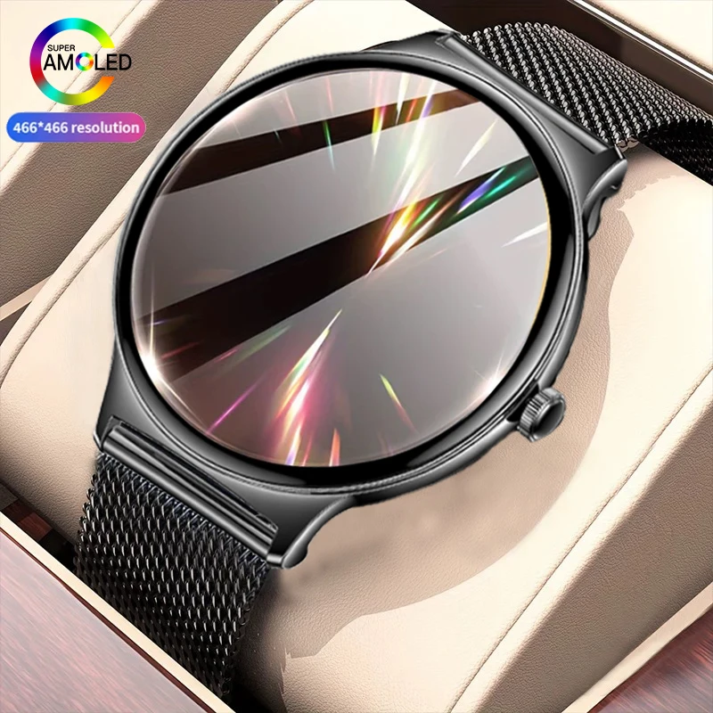 New Fashion Smart Watch Women Men 466×466 Amoled Screen Bluetooth Call Health Fitness Sports Smartwatch Women For Android Ios
New Fashion Smart Watch Women Men 466×466 Amoled Screen Bluetooth Call Health Fitness Sports Smartwatch Women For Android Ios