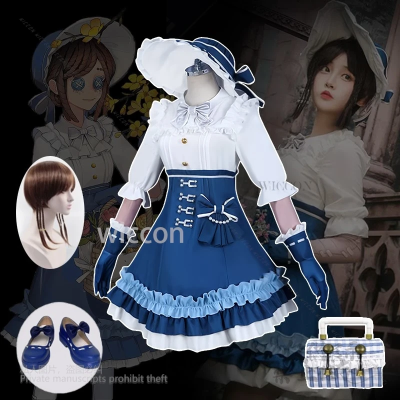 Anime Game Identity 5 Emma Woods Cosplay Gardener Costume Hat Gloves Wigs Halloween High Quality Costumes Girls Women Customized
Anime Game Identity 5 Emma Woods Cosplay Gardener Costume Hat Gloves Wigs Halloween High Quality Costumes Girls Women Customized