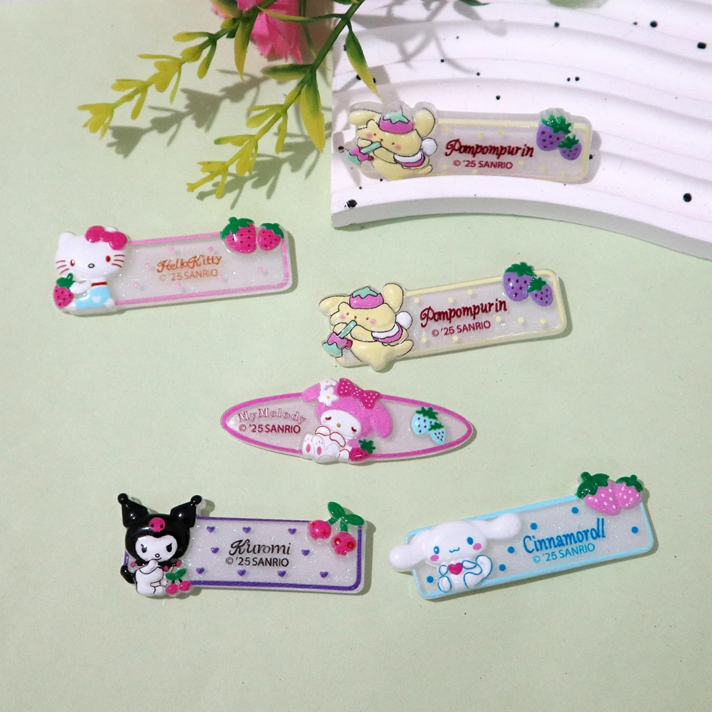 10pcs Sanrio Flat-Back Resin Accessories, Hello Kitty Kuromi, Perfect for Scrapbooking, Phone Cases, Hair Clips & DIY Crafts
10pcs Sanrio Flat-Back Resin Accessories, Hello Kitty Kuromi, Perfect for Scrapbooking, Phone Cases, Hair Clips & DIY Crafts
