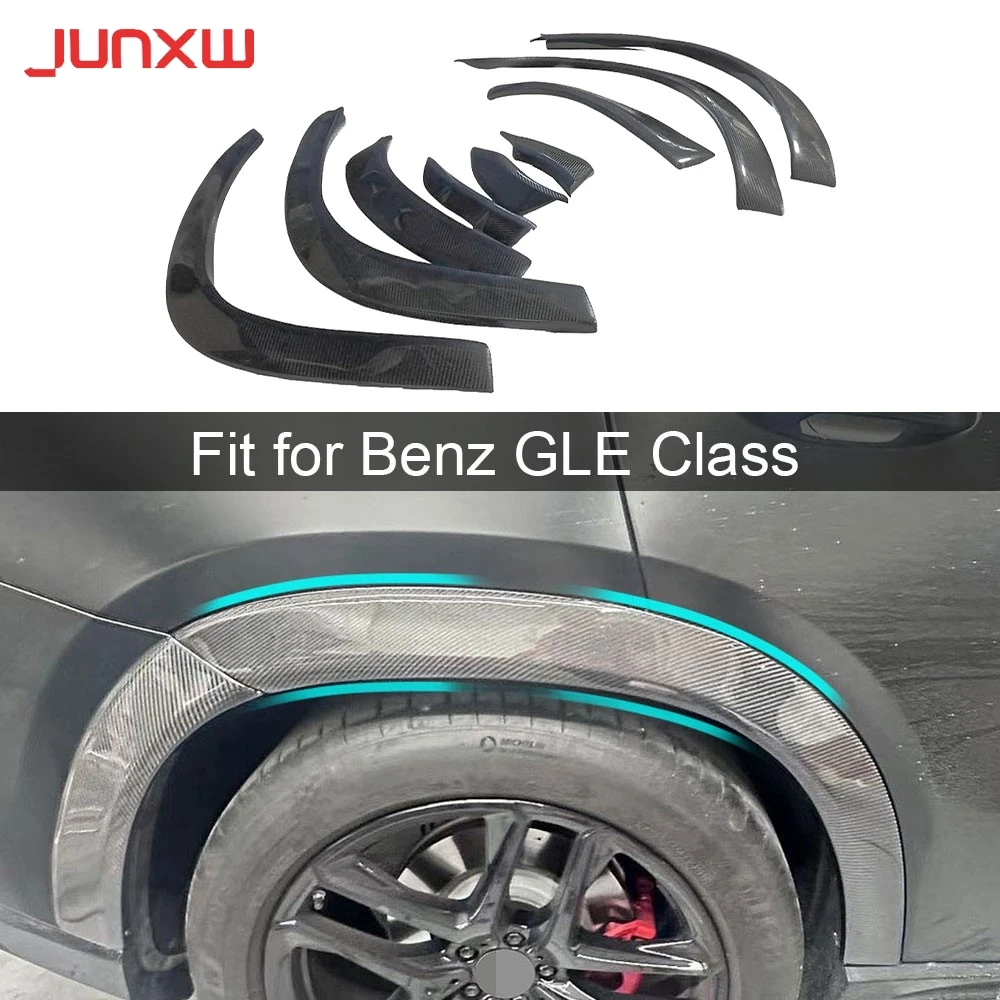 Car Fender Flares Wide Body Wheel Eyebrow for Benz GLE Class W167 GLE SUV 2020+ Carbon Fiber Side Wheel Trims Car Accessories
Car Fender Flares Wide Body Wheel Eyebrow for Benz GLE Class W167 GLE SUV 2020+ Carbon Fiber Side Wheel Trims Car Accessories