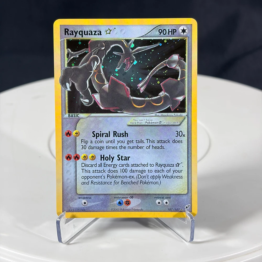 PTCG Proxy Cards EX Series Rayquaza Gold star Charizard Gengar Pikachu Hobbies Hobby Collectibles Game Collection Anime Cards
PTCG Proxy Cards EX Series Rayquaza Gold star Charizard Gengar Pikachu Hobbies Hobby Collectibles Game Collection Anime Cards