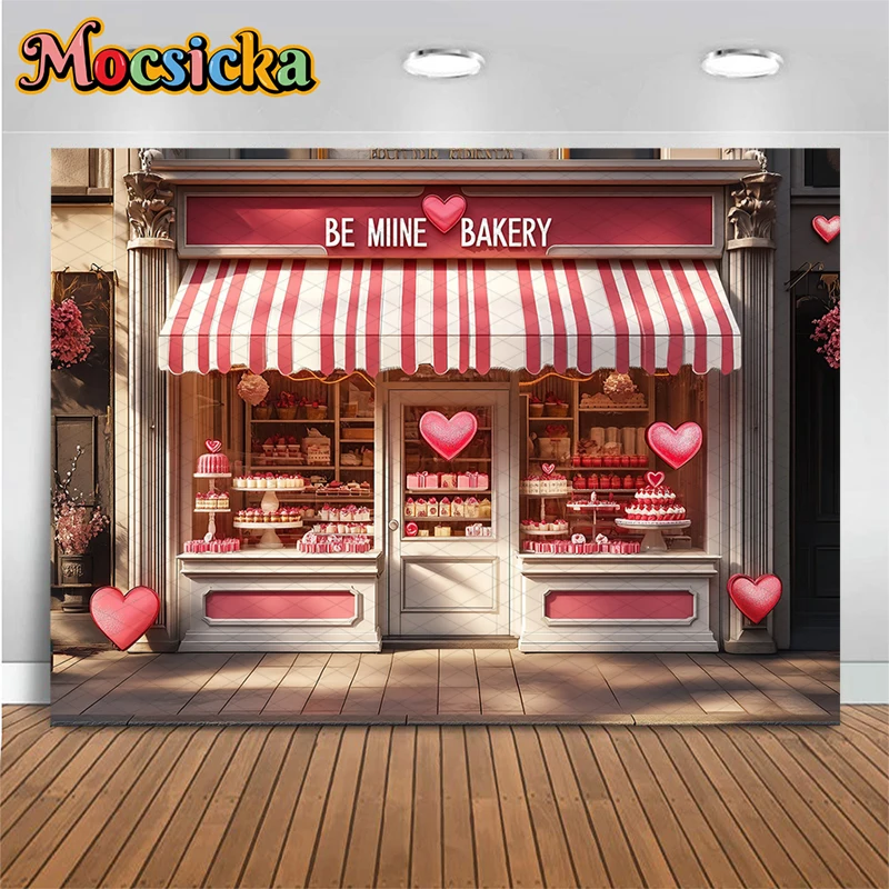 Mocsicka Mother's Day Photography Backdrop Cake Shop Pink Heart Decors Woman Girl Portrait Backgrounds Studio Shooting Wallpaper
Mocsicka Mother's Day Photography Backdrop Cake Shop Pink Heart Decors Woman Girl Portrait Backgrounds Studio Shooting Wallpaper