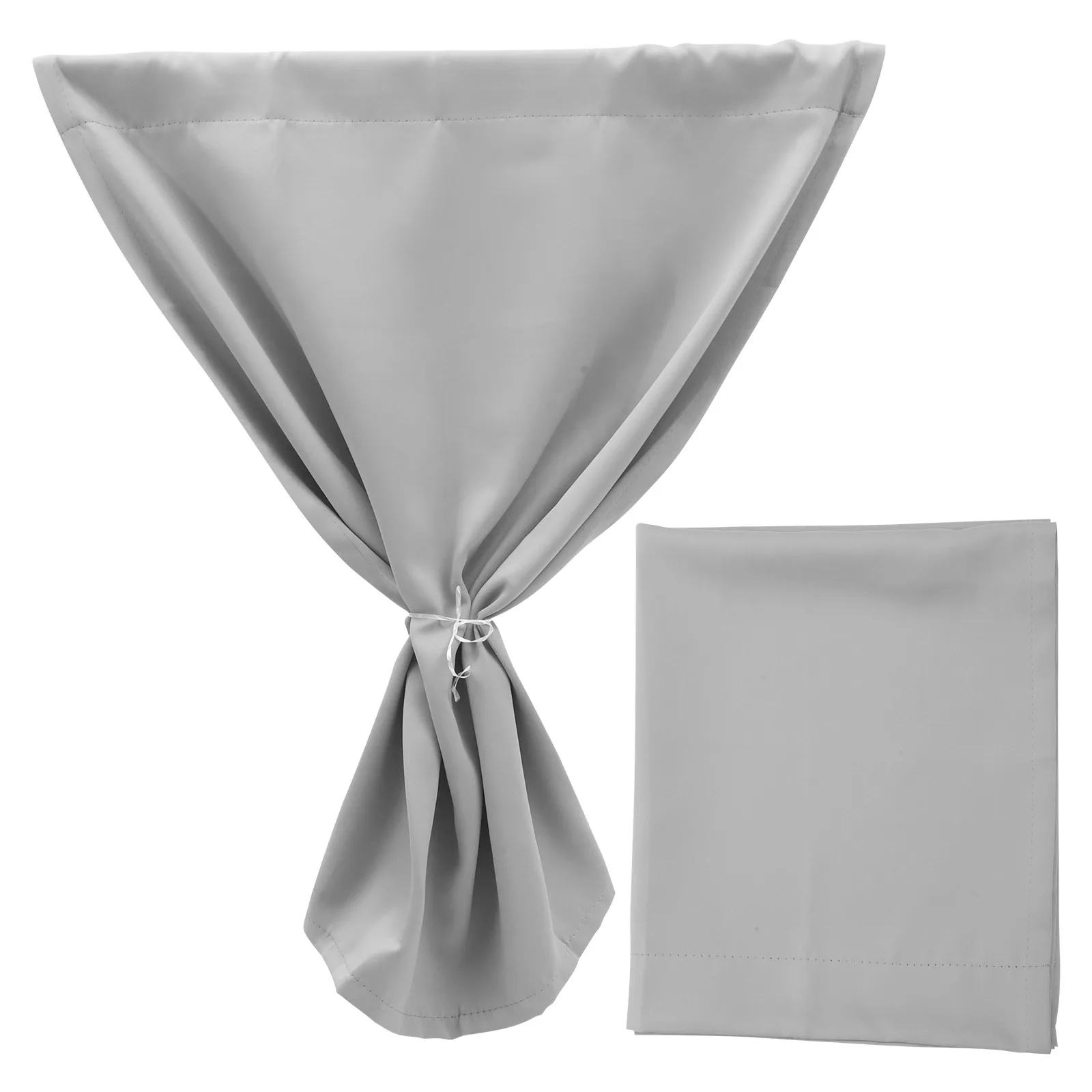 2 Pcs Kitchen Curtains 76x92 Gray Short Valances for Windows Living Room Bathroom Cafe Half Curtains Small Window 
2 Pcs Kitchen Curtains 76x92 Gray Short Valances for Windows Living Room Bathroom Cafe Half Curtains Small Window