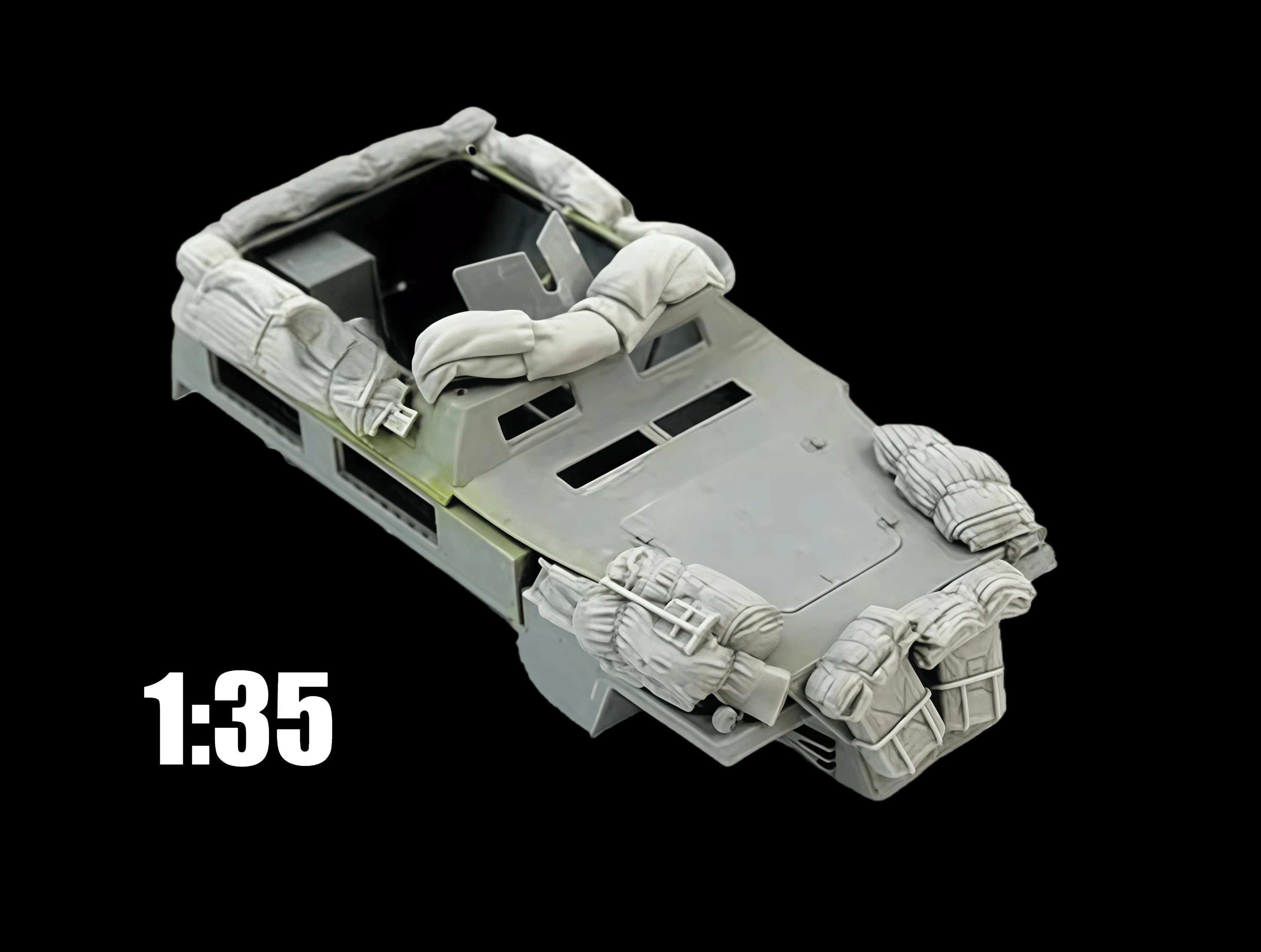 1:35 Cast Resin Model Assembly Kit, GK, Half-track Car Modification, Unpainted (excluding Vehicles)
1:35 Cast Resin Model Assembly Kit, GK, Half-track Car Modification, Unpainted (excluding Vehicles)