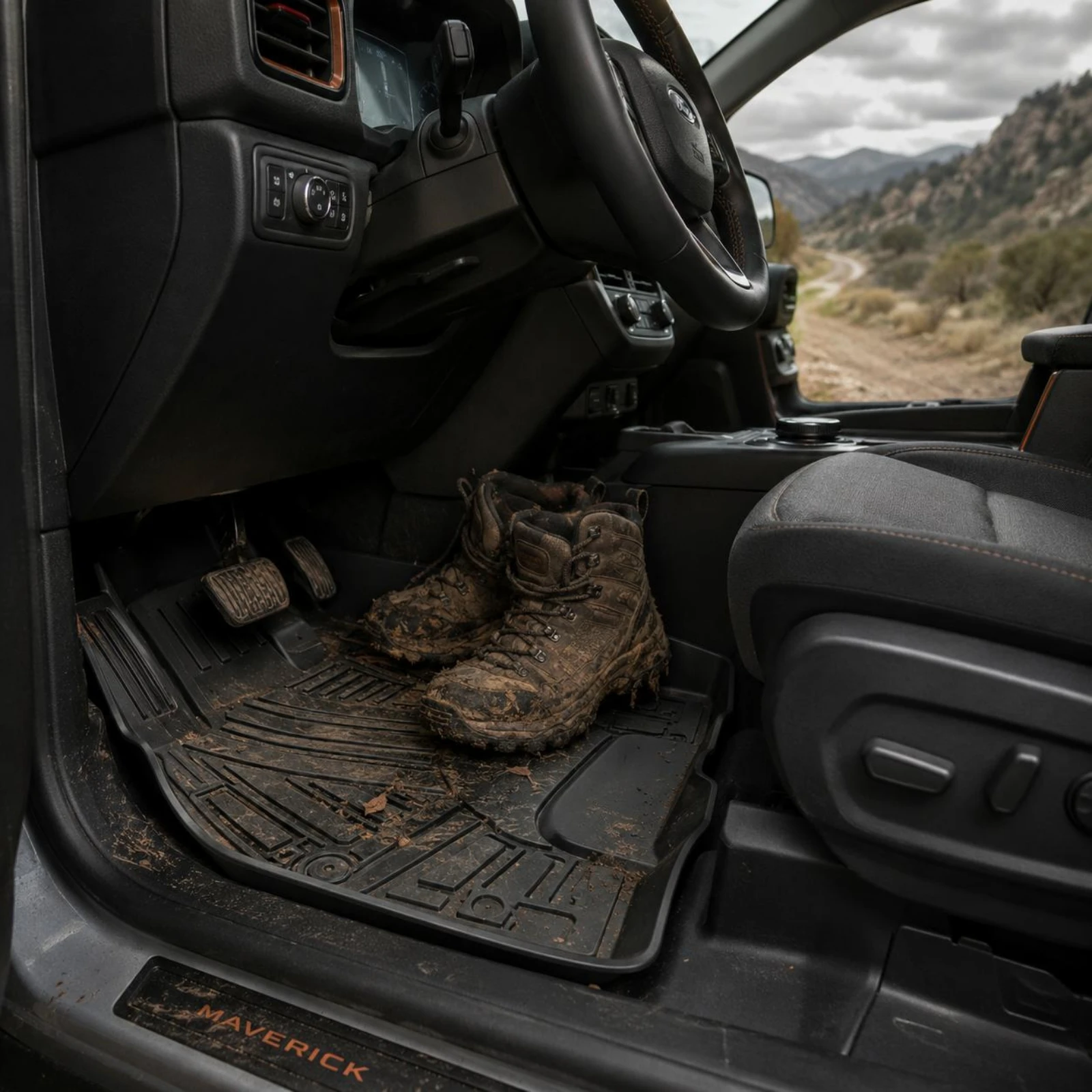 4 Pieces Automotive Truck Floor Mats Molded TPE Floor Mat Set Car Accessory Deep Channel Vehicle Interior Textured
4 Pieces Automotive Truck Floor Mats Molded TPE Floor Mat Set Car Accessory Deep Channel Vehicle Interior Textured