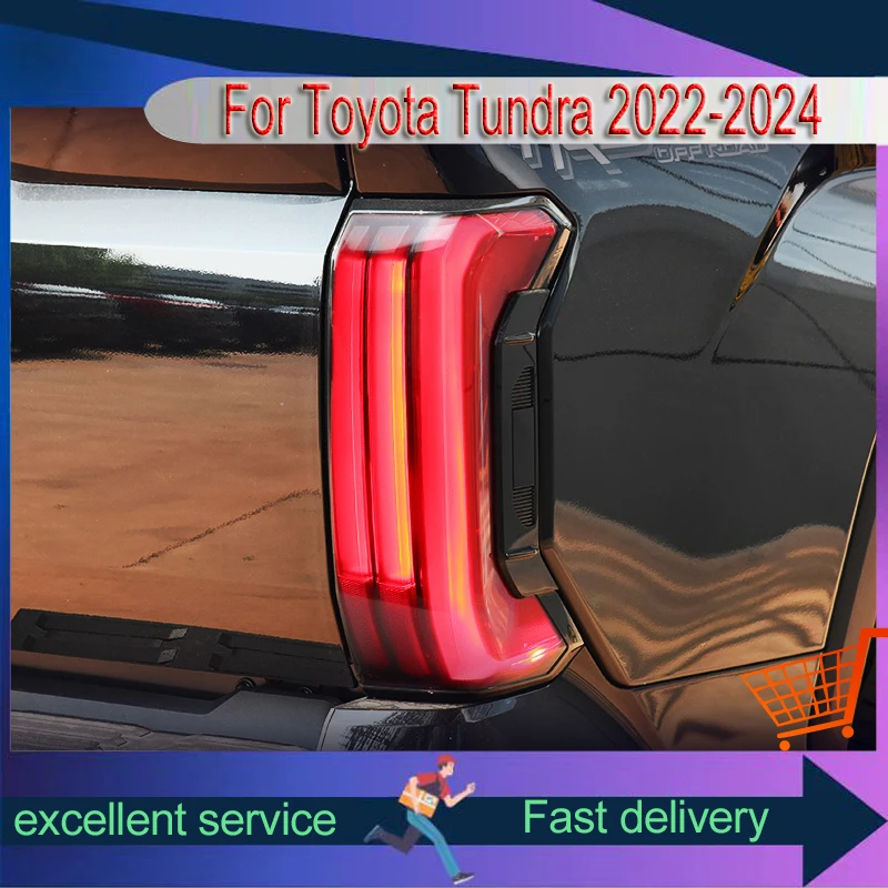 Car Stuff Taillight Styling FOR Toyota Tundra 2022-2024 Tail Light DRL Rear Lamp Upgrade LED Bulb Configure Auto Tools Accessory
Car Stuff Taillight Styling FOR Toyota Tundra 2022-2024 Tail Light DRL Rear Lamp Upgrade LED Bulb Configure Auto Tools Accessory