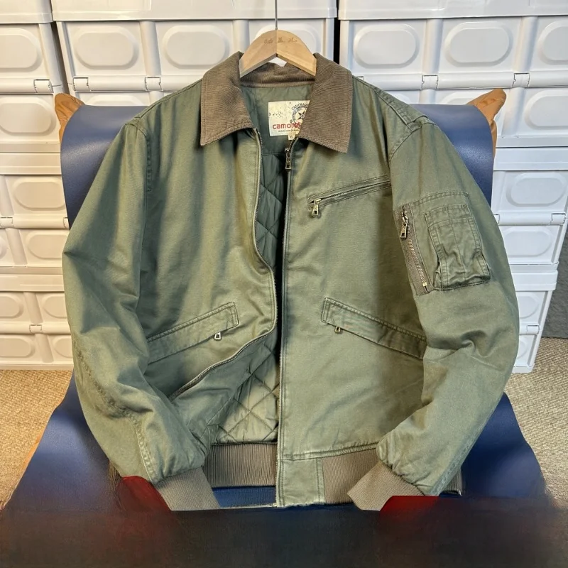 American Style Thickened Cotton Washed Tank Jacket Outerwear for Men Warm Windproof Autumn Winter Standard Fit Fashion Urban ...
American Style Thickened Cotton Washed Tank Jacket Outerwear for Men Warm Windproof Autumn Winter Standard Fit Fashion Urban ...