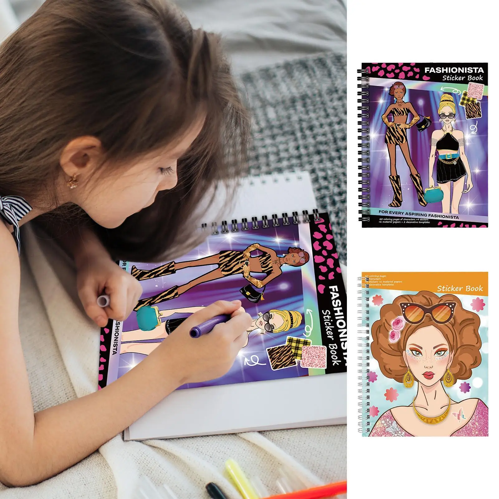 Модная книга-наклейка, многоразовая книга-наклейка для творчества, наклонные игры, интерактивные игры для игр, дошкольников, семейных мальчиков
Модная книга-наклейка, многоразовая книга-наклейка для творчества, наклонные игры, интерактивные игры для игр, дошкольников, семейных мальчиков