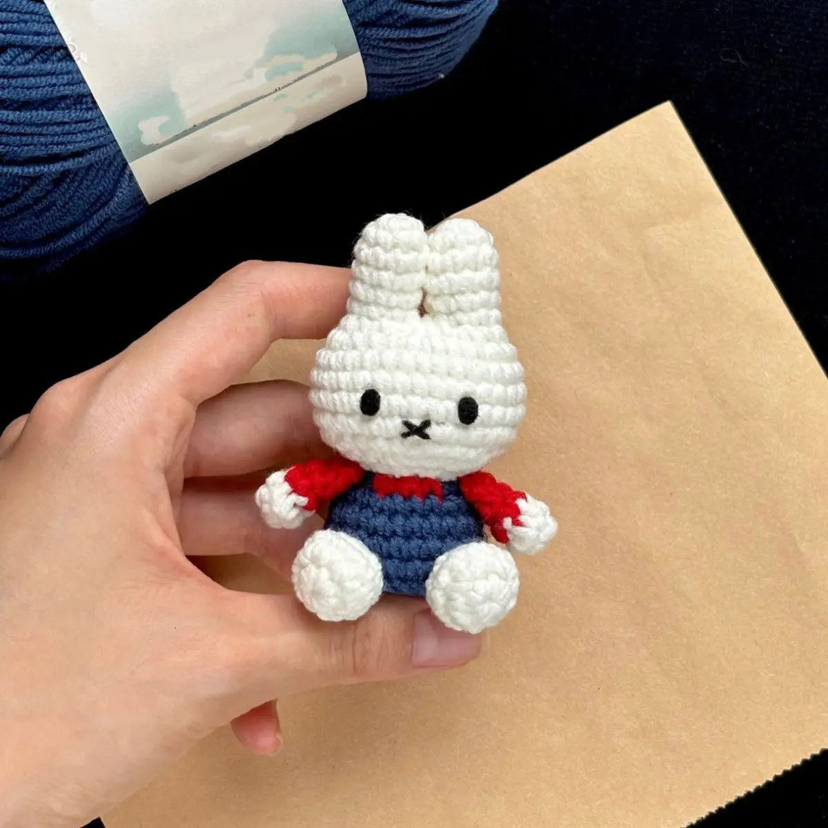 Handwork Crochet Hook Knitting Wool Weave Diy Miffy Material Pendent Ornament Trailer Doll Lovable Key Rings Lovely Cute Kawaii
Handwork Crochet Hook Knitting Wool Weave Diy Miffy Material Pendent Ornament Trailer Doll Lovable Key Rings Lovely Cute Kawaii