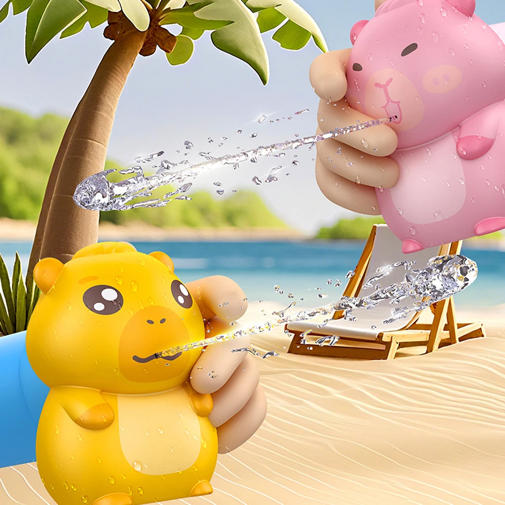 3pcs/set Cartoon Capybara Water Spray Toy Press Type Small Capybara Bath Toy Long Range Portable Capybara Water Fighting Toys
3pcs/set Cartoon Capybara Water Spray Toy Press Type Small Capybara Bath Toy Long Range Portable Capybara Water Fighting Toys