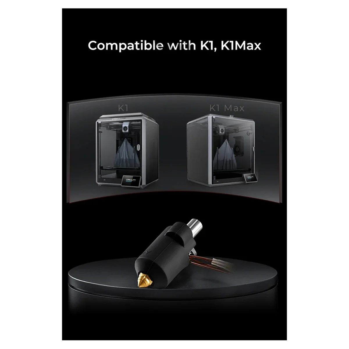 GOB-oK1 Ceramic Heating Block Kit Premium Material 300°C High Temp/Flow Printing Uniform Feeding for K1/K1MAX 3D
GOB-oK1 Ceramic Heating Block Kit Premium Material 300°C High Temp/Flow Printing Uniform Feeding for K1/K1MAX 3D