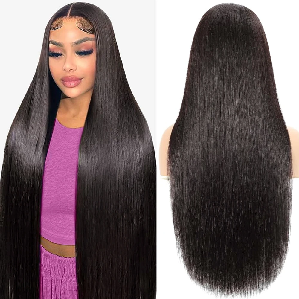 200 High Density 36 Inches Straight Wigs Human Hair 13x6 13x4 HD Lace Front Human Hair Wigs For Women
200 High Density 36 Inches Straight Wigs Human Hair 13x6 13x4 HD Lace Front Human Hair Wigs For Women