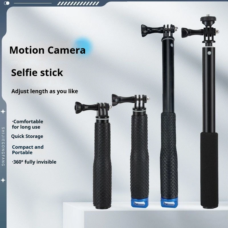 Aluminum Alloy Extendable Handheld Selfie Stick Telescoping Pole for GoPro Hero 13 12 11 Insta360 X5 DJI Osmo Action accessory
Aluminum Alloy Extendable Handheld Selfie Stick Telescoping Pole for GoPro Hero 13 12 11 Insta360 X5 DJI Osmo Action accessory