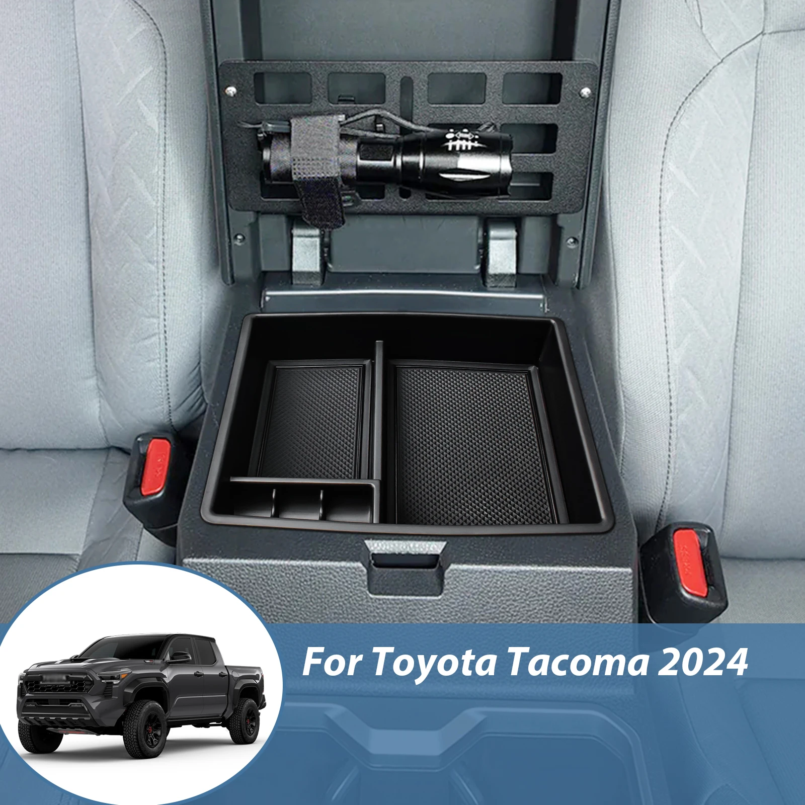 Armrest Storage Box Tray For Toyota Tacoma 2024 Center Console Organizer ABS Accessories Car Secondary Insert Coin Storage Box
Armrest Storage Box Tray For Toyota Tacoma 2024 Center Console Organizer ABS Accessories Car Secondary Insert Coin Storage Box
