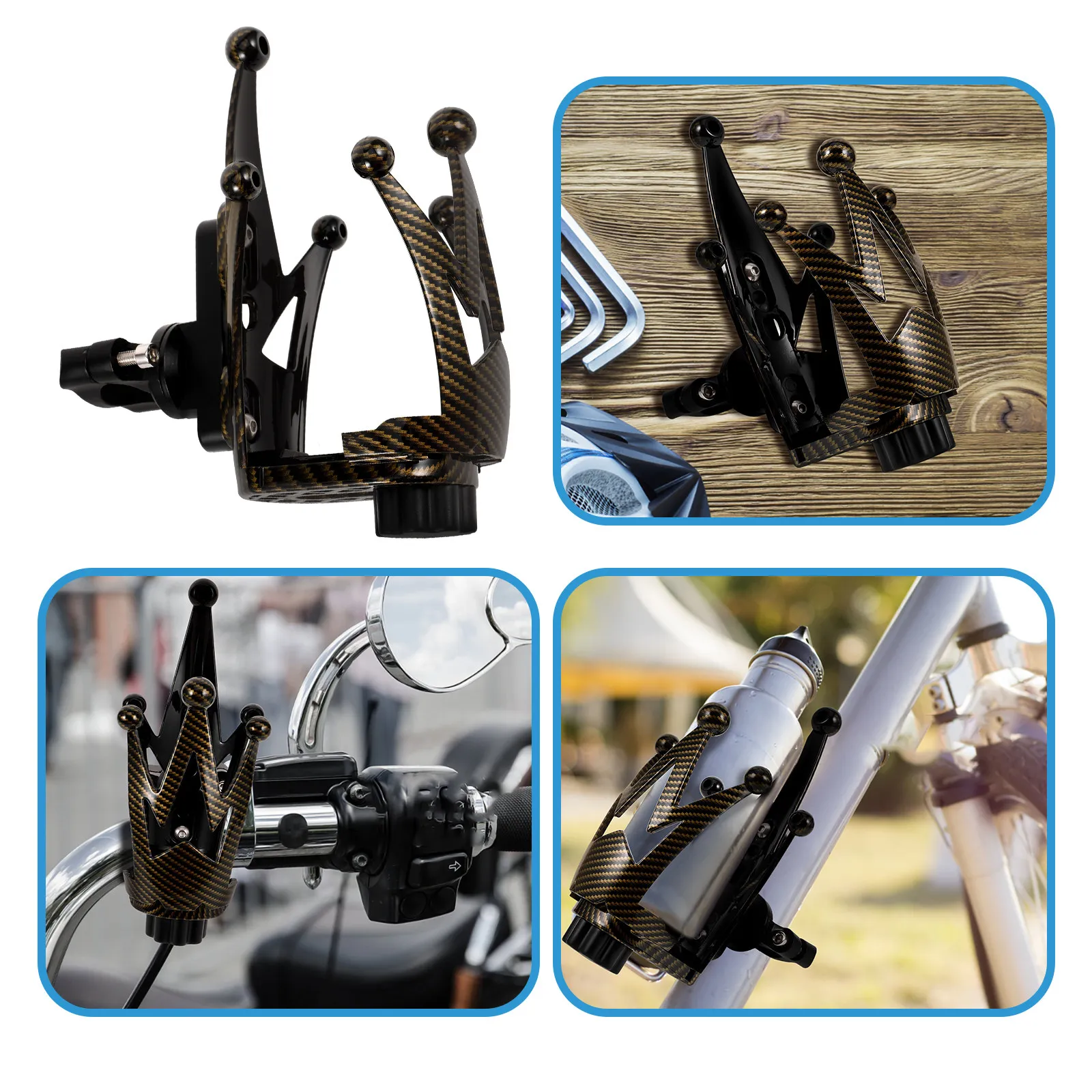 1Set Bike Water Bottle Holder Sturdy Cup Holder Smooth Curve Design Easy Mount Outdoor Bicycle Water Bottle Rack
1Set Bike Water Bottle Holder Sturdy Cup Holder Smooth Curve Design Easy Mount Outdoor Bicycle Water Bottle Rack