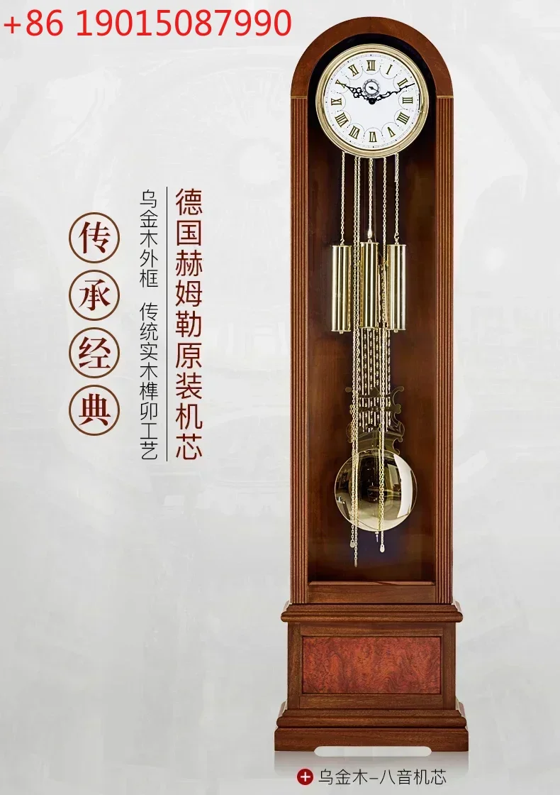 Y European Style the Grandfather Living Room German Hermle Movement Simple Mechanical Floor Clock the Grandfather
Y European Style the Grandfather Living Room German Hermle Movement Simple Mechanical Floor Clock the Grandfather