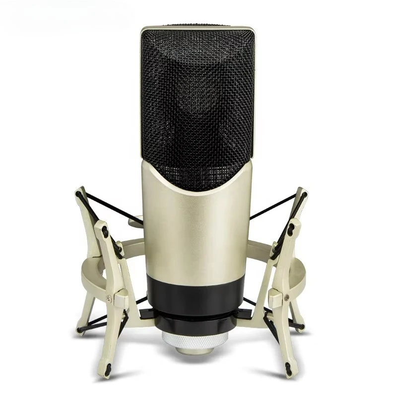 Good Quality Studio Microphone Condenser Recording Large Diaphragm Microphone for Vocal Computer Podcasting Singing
Good Quality Studio Microphone Condenser Recording Large Diaphragm Microphone for Vocal Computer Podcasting Singing