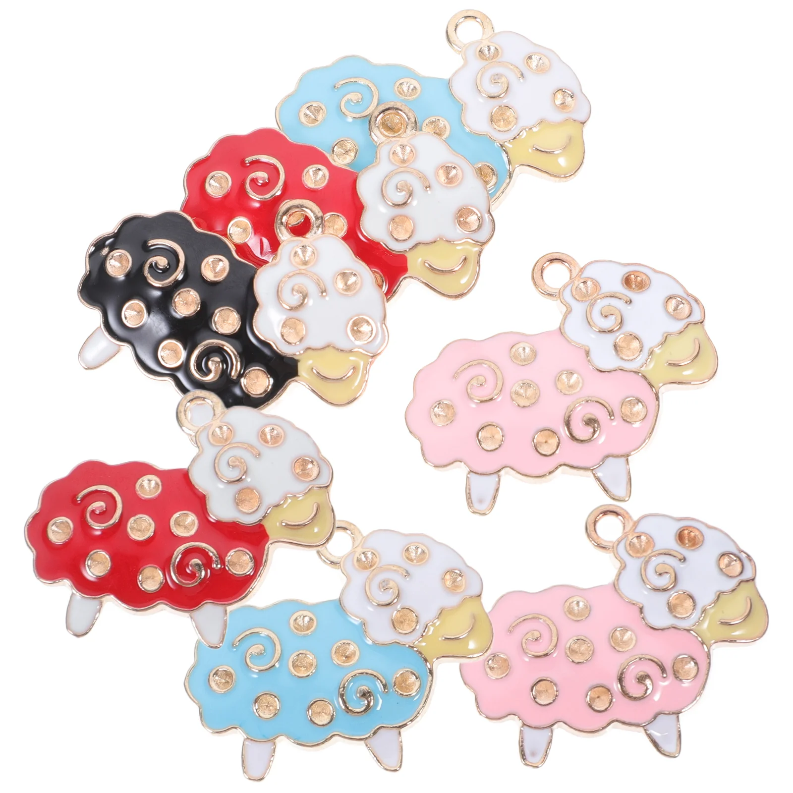 20 Pcs Alloy Pendant Charms for Jewelry Making Bulk Sheep Pendants Beads Enamel Alpaca Connector
20 Pcs Alloy Pendant Charms for Jewelry Making Bulk Sheep Pendants Beads Enamel Alpaca Connector
