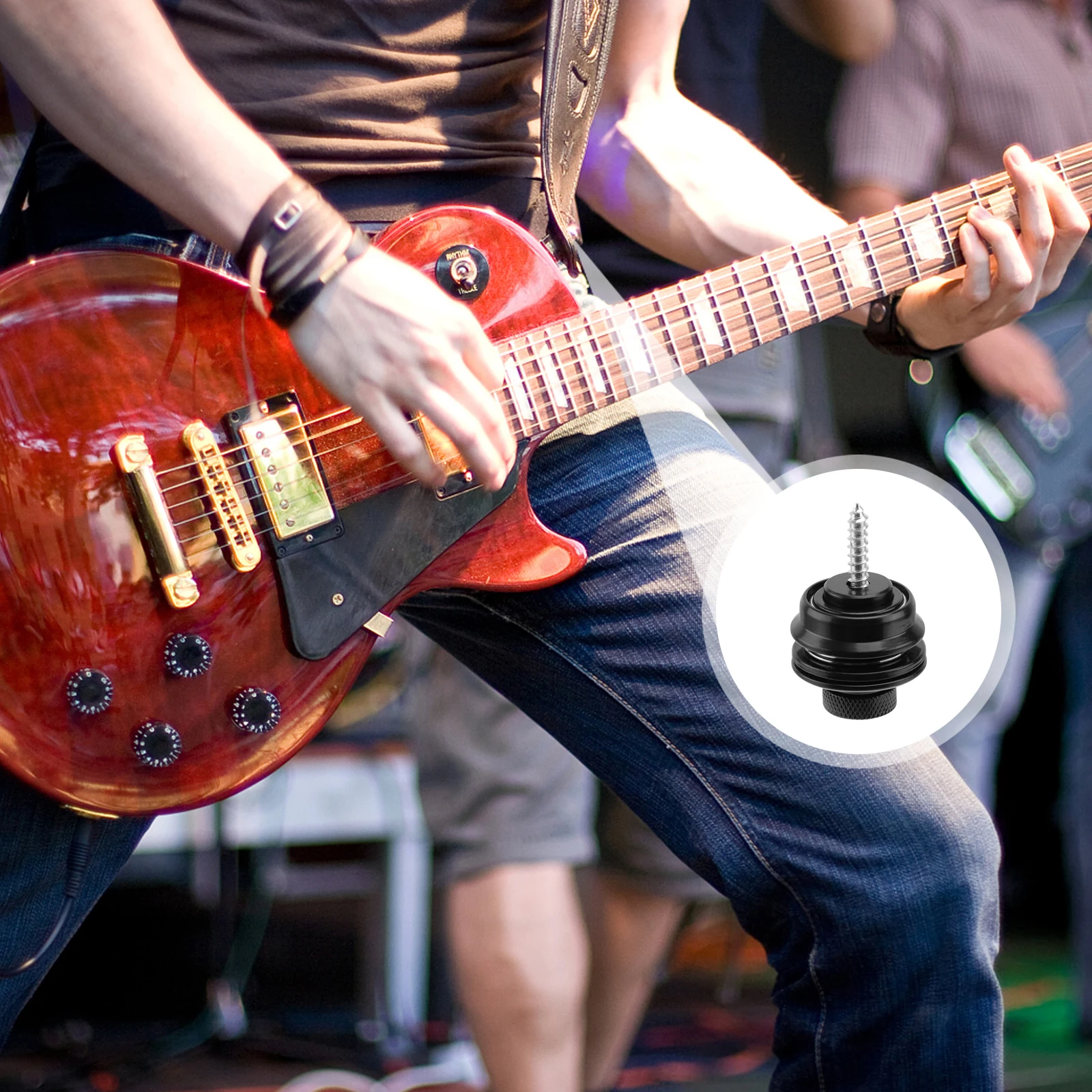 Guitar Strap Buckle Belt Button Anti-falling Instrument Lock Anti-skid Fixing Non-slip Metal
Guitar Strap Buckle Belt Button Anti-falling Instrument Lock Anti-skid Fixing Non-slip Metal