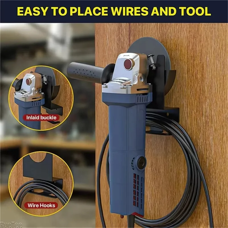 B97A-Angle Grinder Holder Polisher Metal Holder Storage Rack 5Inch Wall Mounted Sander Bracket For Workbenches Workshop
B97A-Angle Grinder Holder Polisher Metal Holder Storage Rack 5Inch Wall Mounted Sander Bracket For Workbenches Workshop