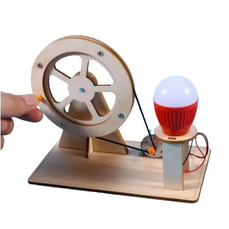 DIY Hand Crank Generator Science Kit STEAM Wooden Physics Educational toys Experiments Electricity Renewable Energy Learning
DIY Hand Crank Generator Science Kit STEAM Wooden Physics Educational toys Experiments Electricity Renewable Energy Learning