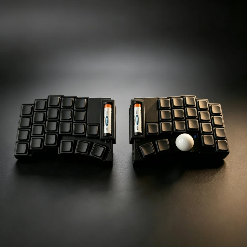 Voltball-3x5 Low Profile Trackball Split Keyboard Kit Customized Wireless Hot Swap Support Choc V2 AA Battery Version Keyboard
Voltball-3x5 Low Profile Trackball Split Keyboard Kit Customized Wireless Hot Swap Support Choc V2 AA Battery Version Keyboard