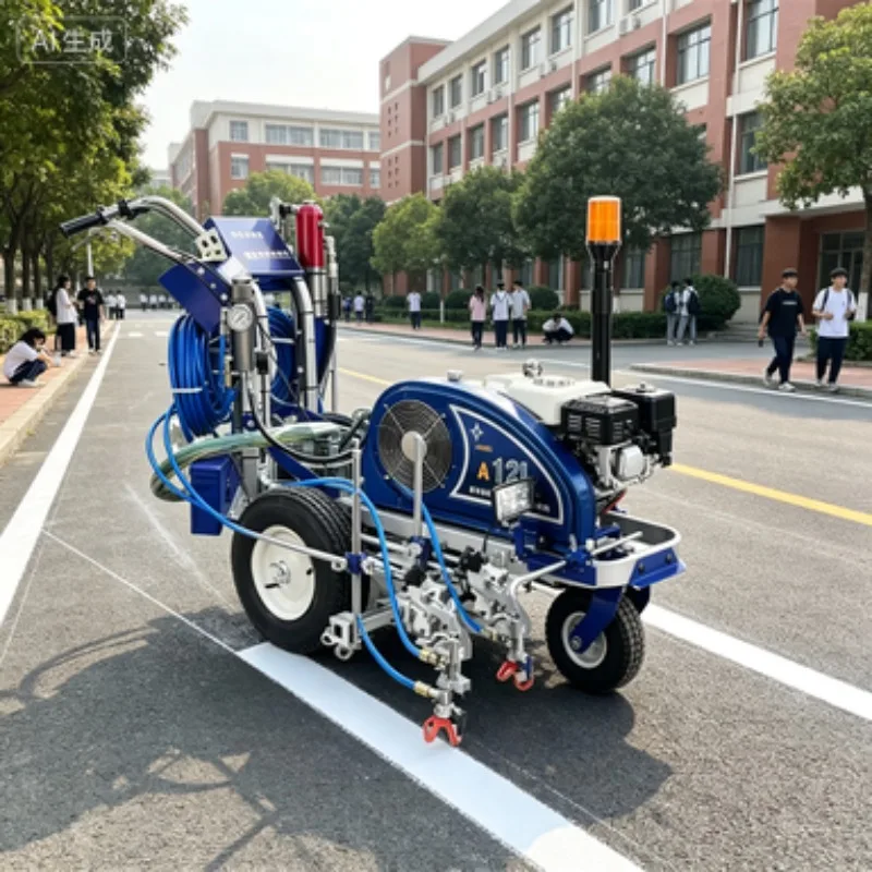 Durable concrete road marking machine automated line marking machine bus depot lane marking machine
Durable concrete road marking machine automated line marking machine bus depot lane marking machine