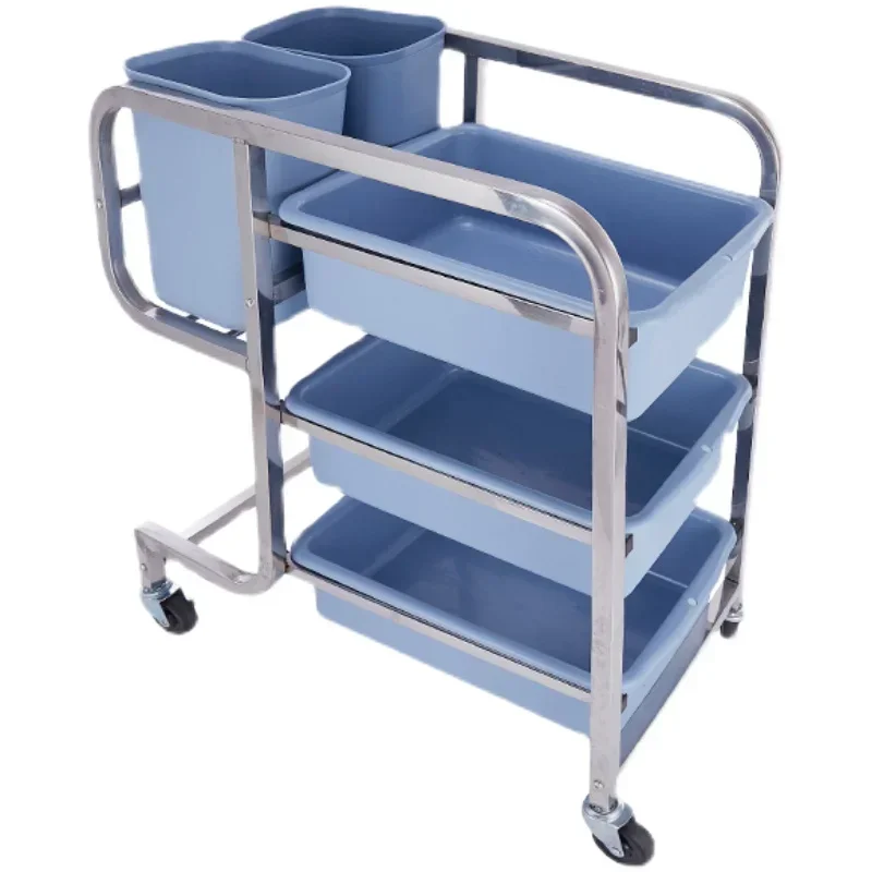 Hotel bowl collection with trash can Multifunctional stainless steel restaurant Hotel commercial food delivery truck
Hotel bowl collection with trash can Multifunctional stainless steel restaurant Hotel commercial food delivery truck