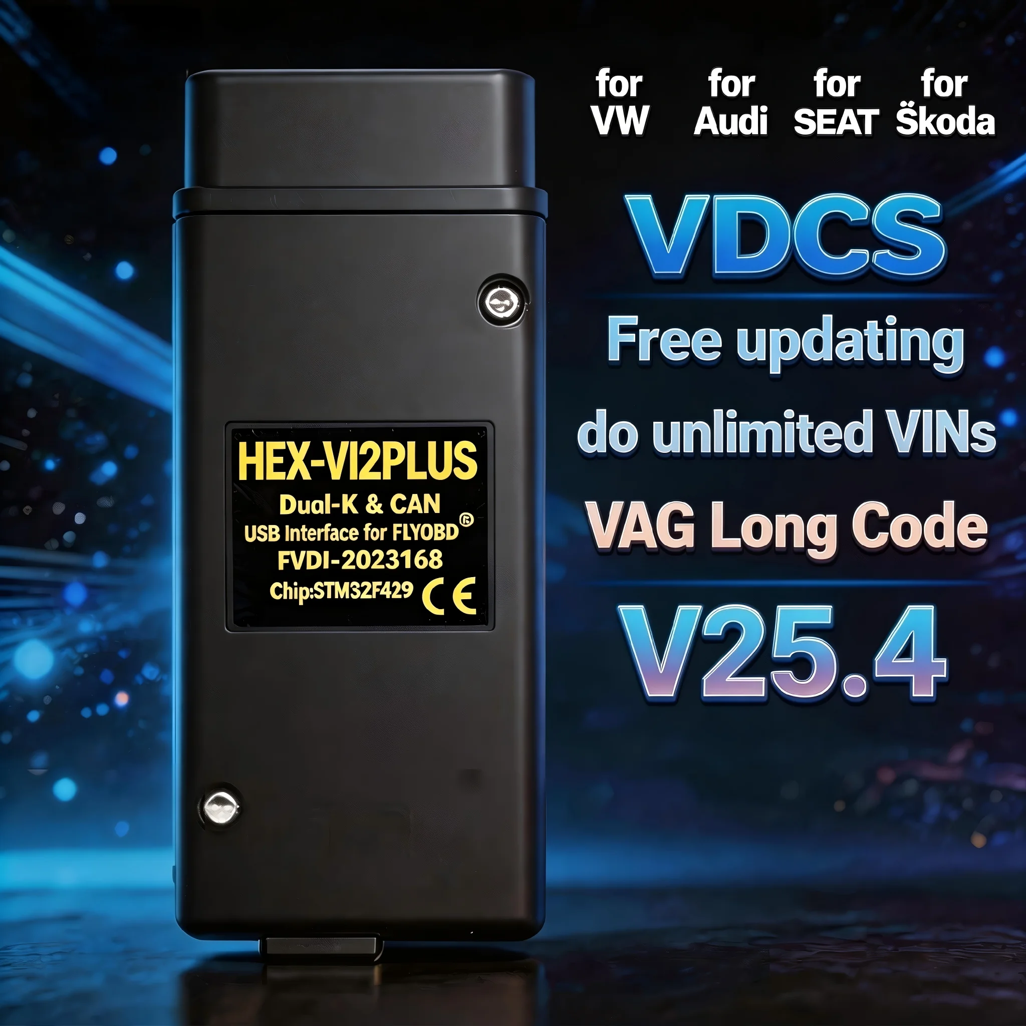 Real V2 Plus 2025 version Auto Scan Diagnostic Tools VAG Coding COM HEX Real V2 plus STM32F429 V25.4 For VW AUDI Skoda Seat
Real V2 Plus 2025 version Auto Scan Diagnostic Tools VAG Coding COM HEX Real V2 plus STM32F429 V25.4 For VW AUDI Skoda Seat