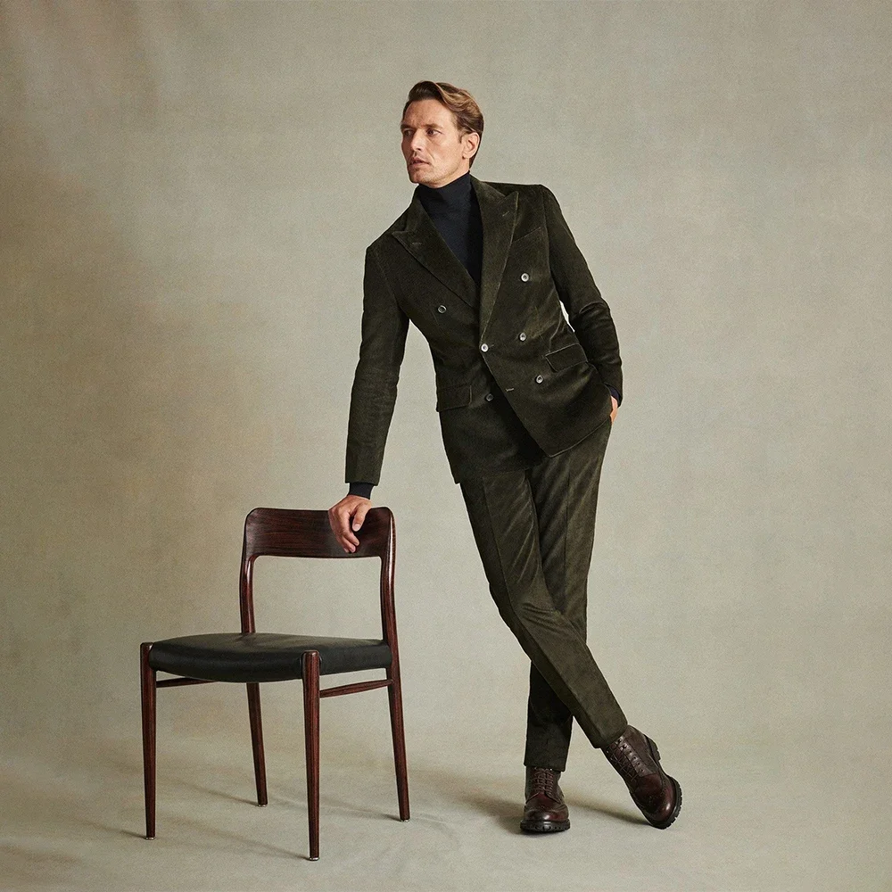 Формальный костюм для мужчин Мужской вельветовый костюм-двойка Мужская осенняя одежда Новые костюмы и пиджаки Мужской бархатный комплект Мужские костюмы Мужской
Формальный костюм для мужчин Мужской вельветовый костюм-двойка Мужская осенняя одежда Новые костюмы и пиджаки Мужской бархатный комплект Мужские костюмы Мужской