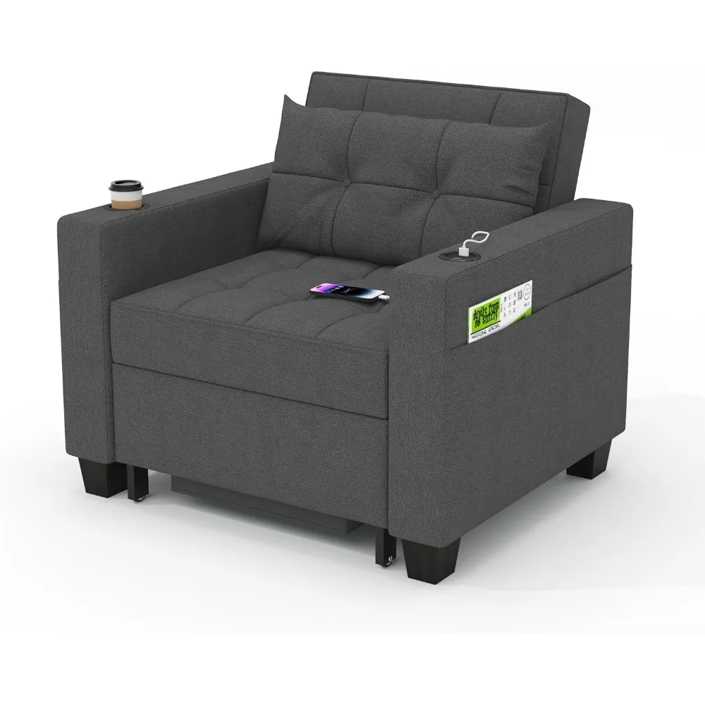 Reclining Sofas, Futon Chair Bed Convertible ChairOut Sleeper Chair Beds with USB Ports, Armchair Bed Sleeper Reclining Sofas
Reclining Sofas, Futon Chair Bed Convertible ChairOut Sleeper Chair Beds with USB Ports, Armchair Bed Sleeper Reclining Sofas