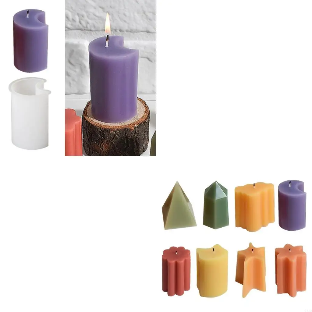 Прочные легкие чистые силиконовые свечи формы 8 разных форм для ароматических свечей
Прочные легкие чистые силиконовые свечи формы 8 разных форм для ароматических свечей