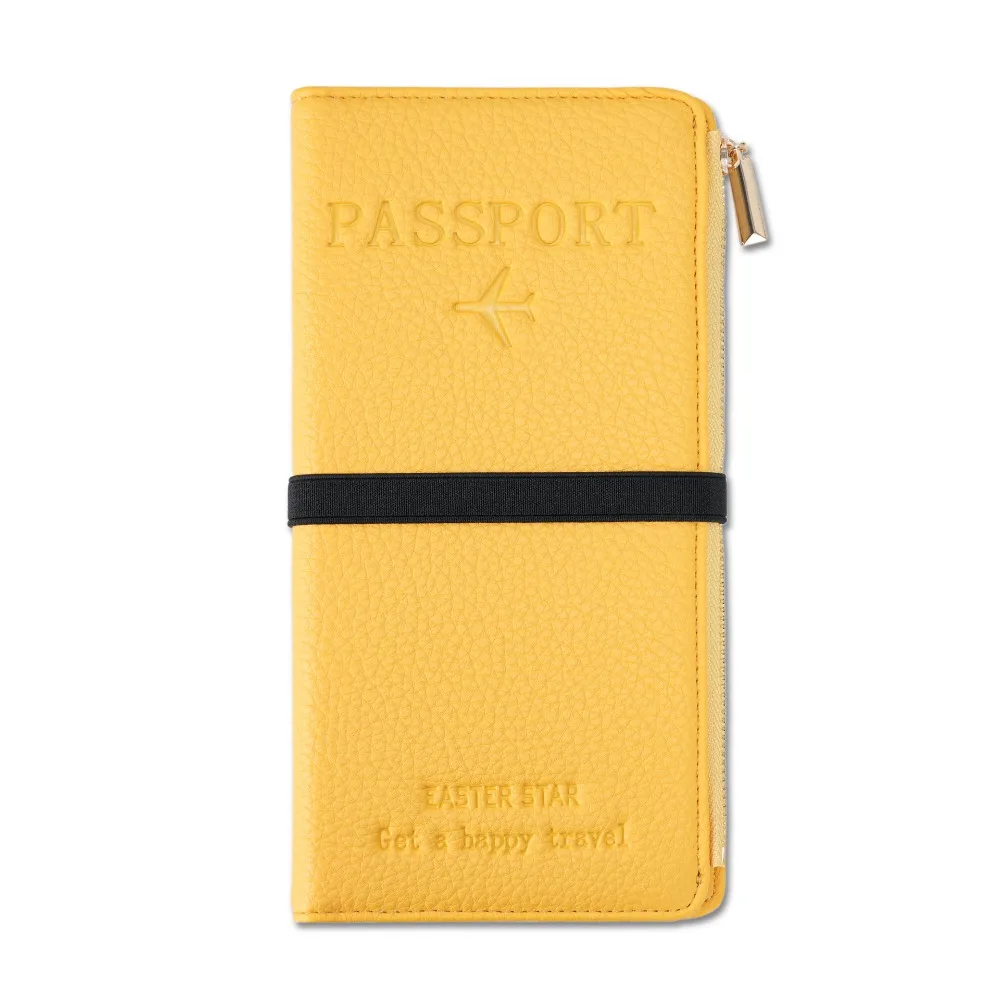 PU Leather Anti-theft Passport Holder Zipper Airplane Check-in Certificate Storage Bag Letter Card Case Passport Clip Men
PU Leather Anti-theft Passport Holder Zipper Airplane Check-in Certificate Storage Bag Letter Card Case Passport Clip Men